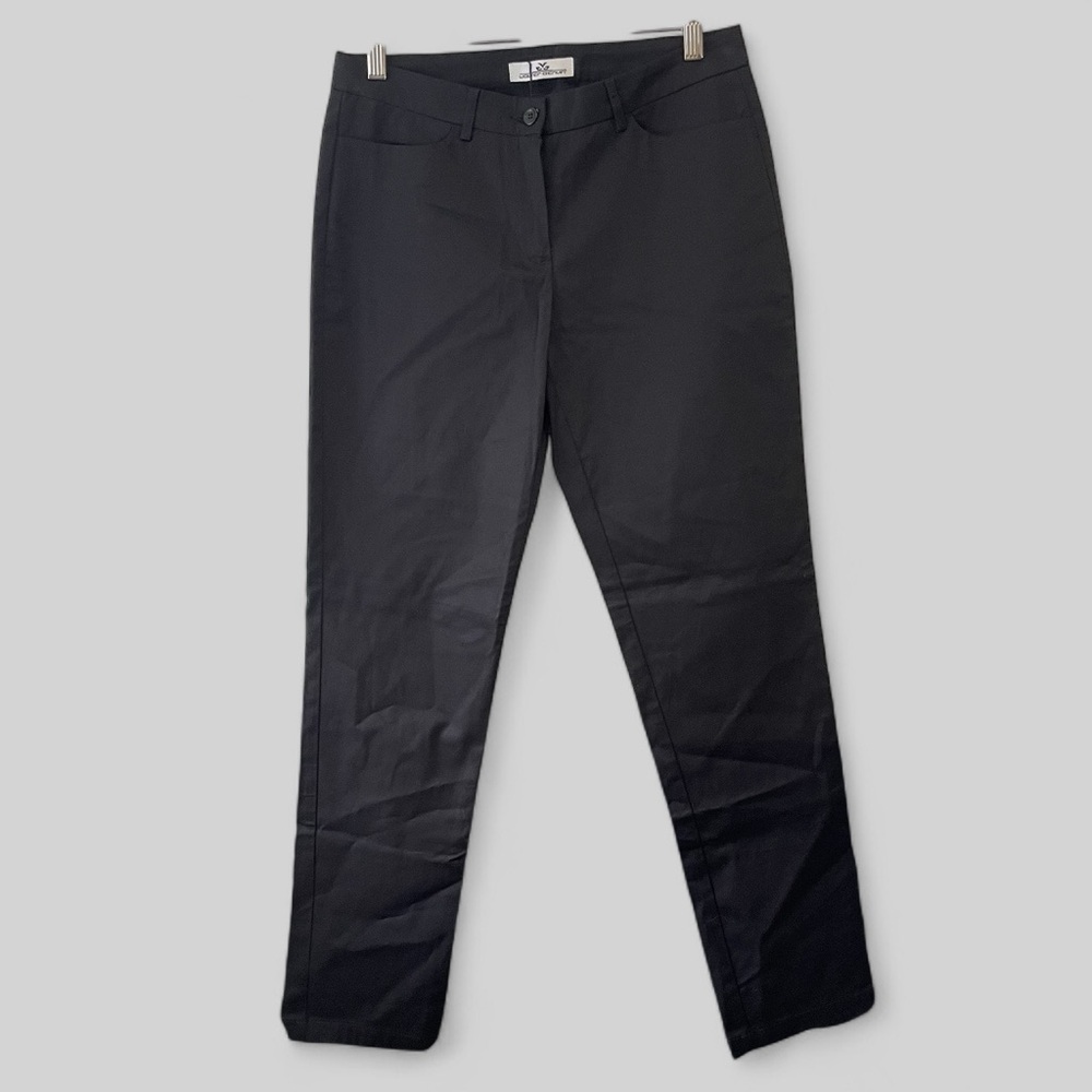 Walter Genuin Womens The Challenger Pant Size US 4 Black Skinny